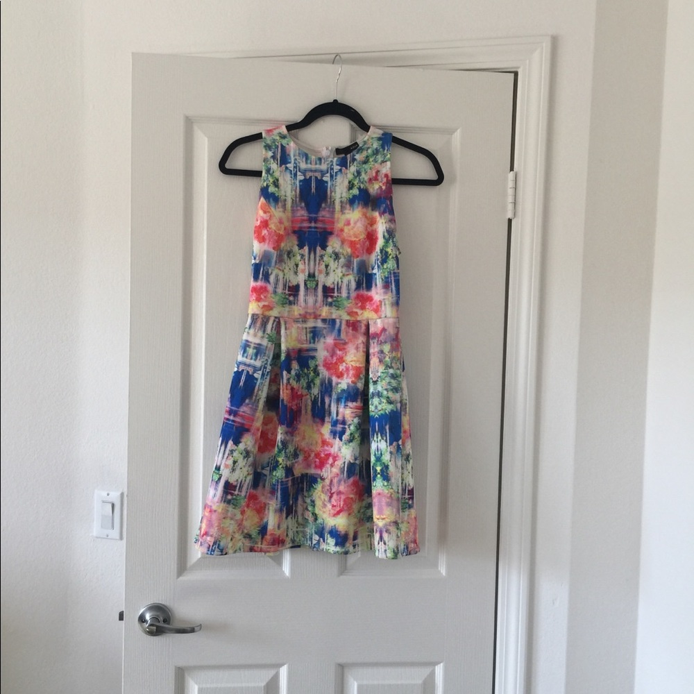 Aqua dress
